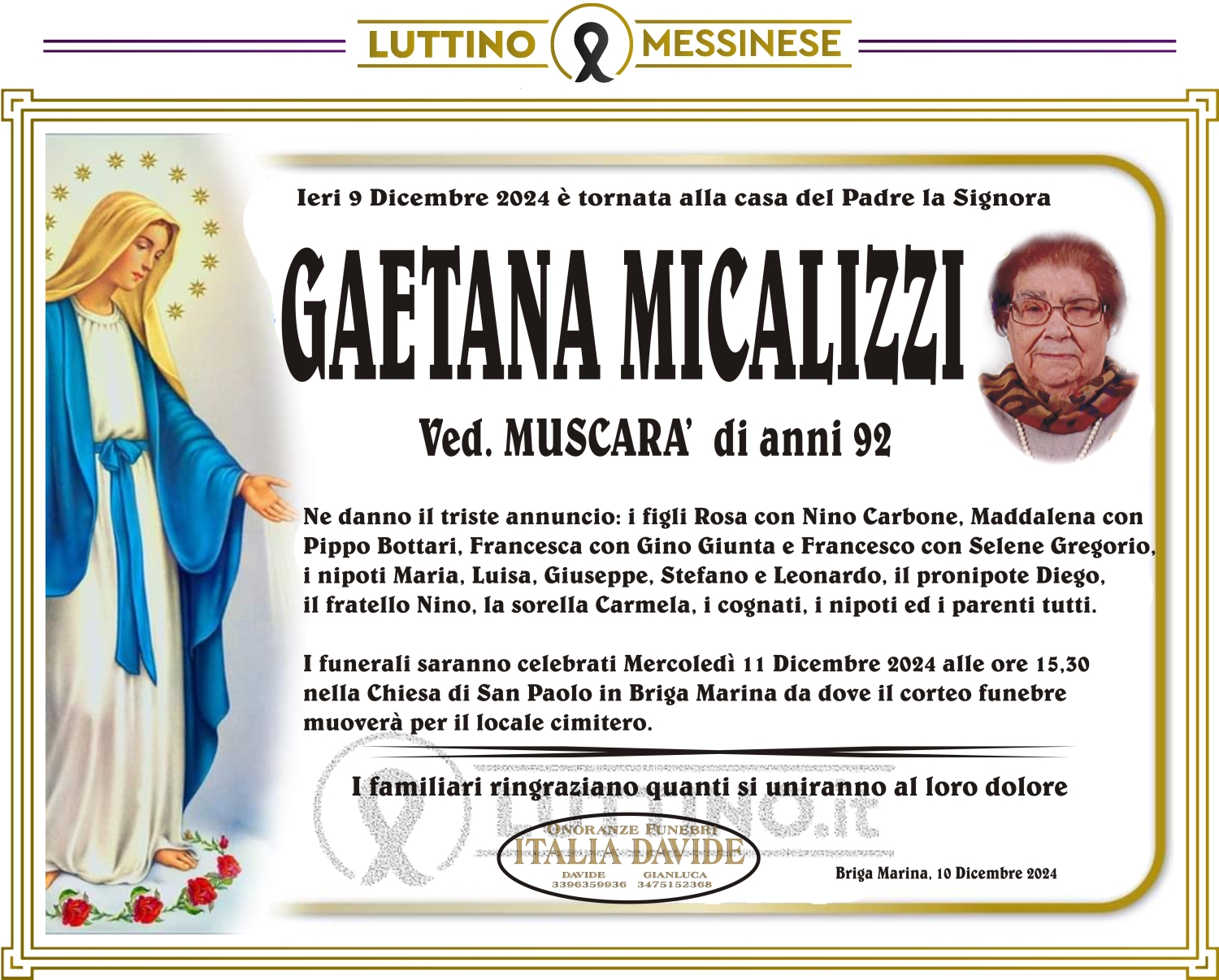 Gaetana  Micalizzi